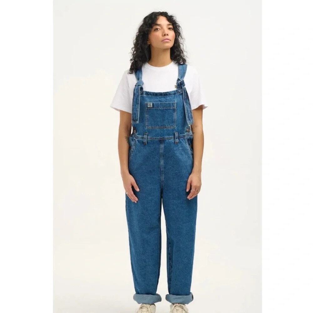 Lucy & Yak Blue Denim Women's Overalls